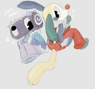 dandy, fullbody, coloring style 1, extra character