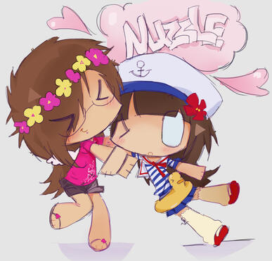 chibi, colors/rendering, extra character